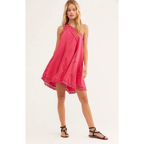 Free People Dresses & Skirts - Free People Billie Battenburg One-Shoulder Dres